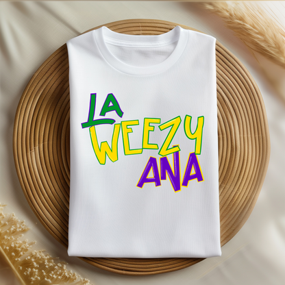 La Weezy Ana Mardi Gras Apparel | Louisiana Pride Shirts