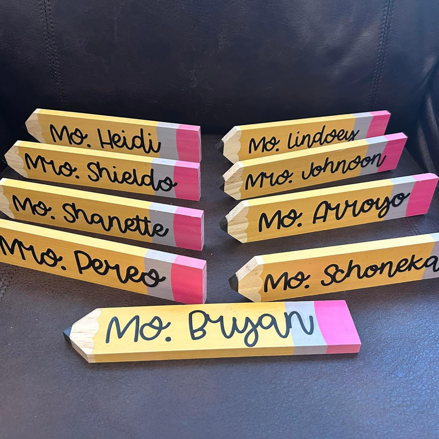 Pencil Name Plate