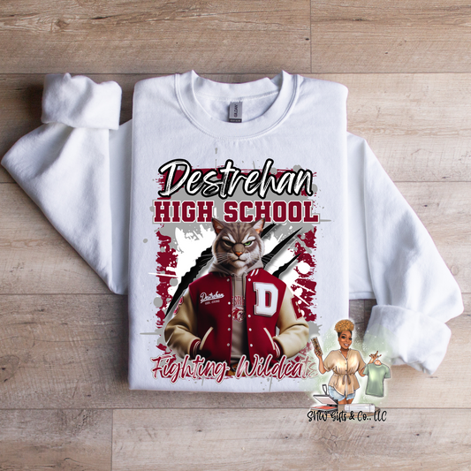 DHS Fighting Wildcats Sweatshirt