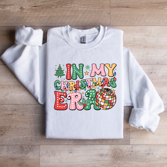 In My Christmas Era Sweatshirt| Festive Holiday Sweatshirt | Trendy Christmas Apparel